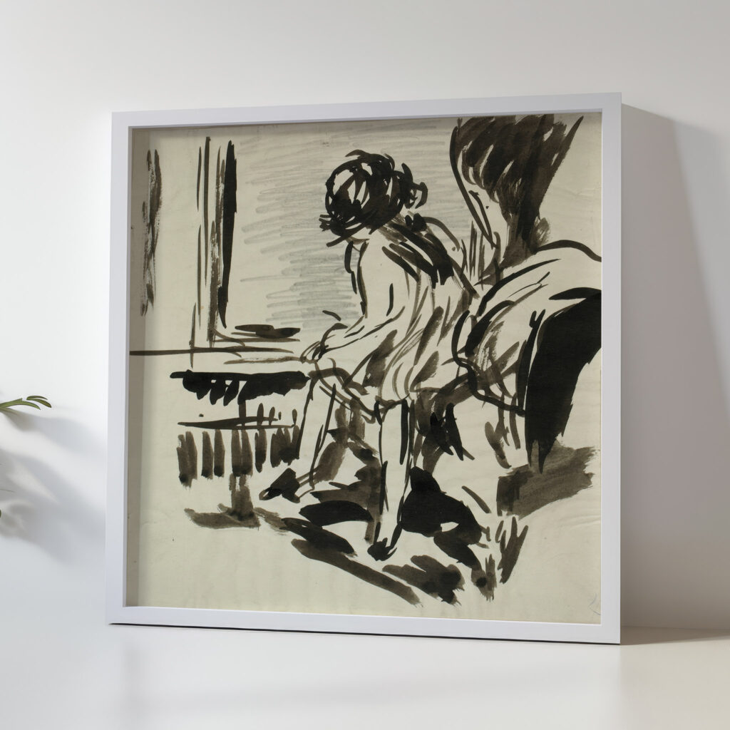 Harbor Scene Henry Lyman Sayen 5 mockup