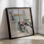 Harbor Scene circa 1900 John Henry Twachtman 4 mockup