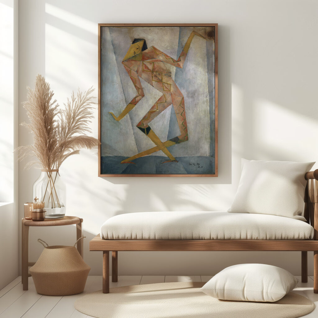 Harlequin 1925 Walter Kurt Wiemken 5 mockup