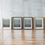 Harmony of Analogy in Broken Blues 1912 James Ward framed posters mockup