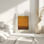 Harmony of Analogy in Broken Orange and YelIow Brown 1912 James Ward 4 mockup