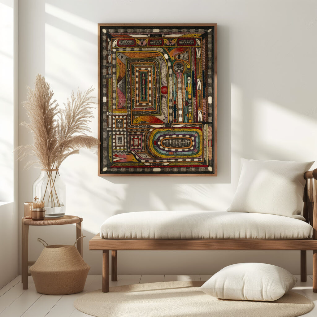 HasliThal im BernerOberland 1917 Adolf Wolfli 5 mockup