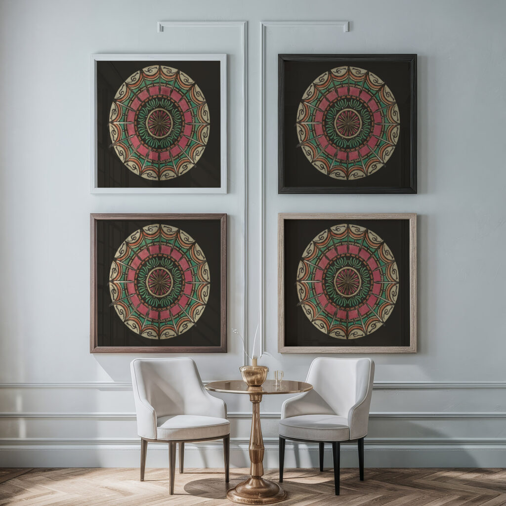 Hat of the Great Mogul ca. 1780 Unknown framed posters mockup