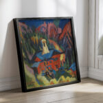 Haus auf der Staffel 1918 Ernst Ludwig Kirchner 4 mockup