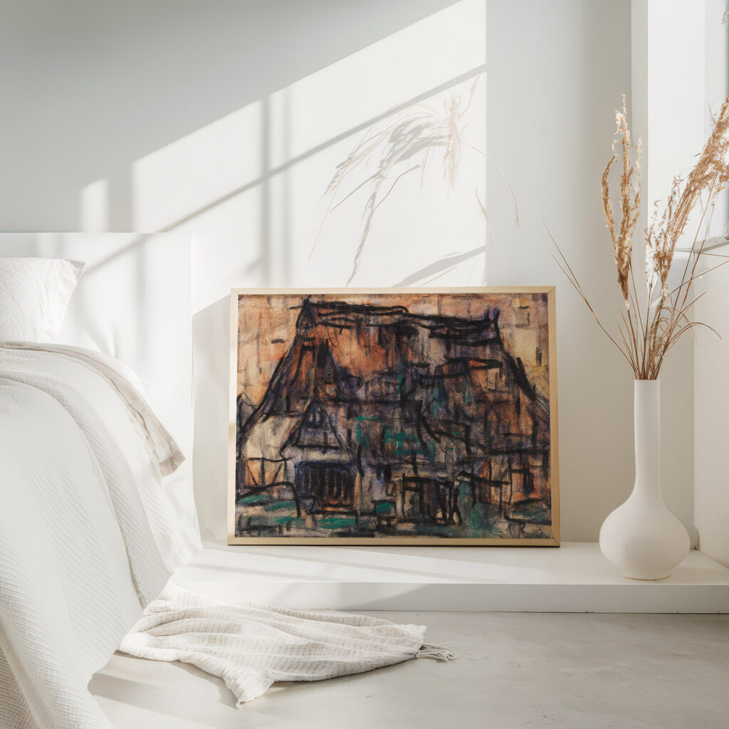 Haus in Soest 1920 Christian Rohlfs 4 mockup