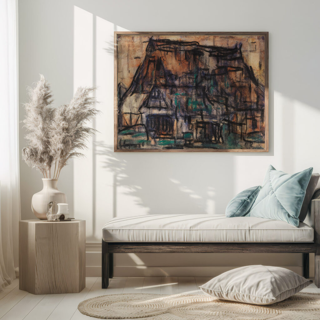 Haus in Soest 1920 Christian Rohlfs 5 mockup