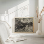 Hauschen unter Baumen im Schnee 1910 1913 Ernst Ludwig Kirchner 4 mockup