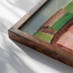 Hauser Houses Albert Muller close up dark wood mockup