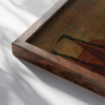 Haven 1916 Gustave De Smet close up dark wood mockup