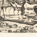 Havnebassinet Kattendick i Antwerpen. 1906 Emile Othon Friesz 8 mockup