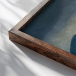 Hay Barns 1933 Mikulas Galanda close up dark wood mockup