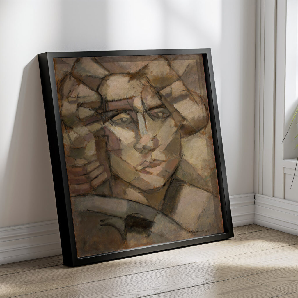 Head 1912 Tadeusz Makowski 4 mockup