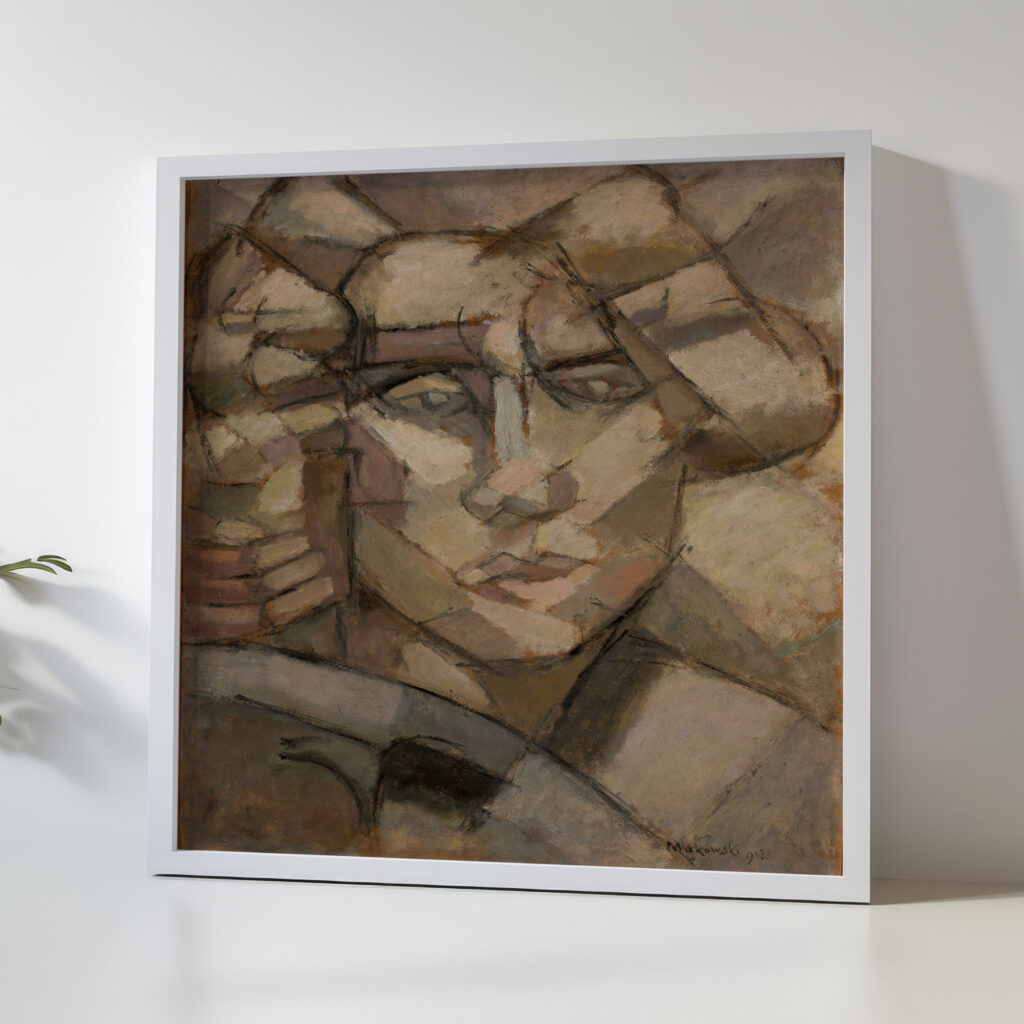 Head 1912 Tadeusz Makowski 5 mockup