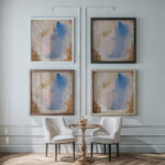 Head Of A Boy 1916 Joseph Edward Southall framed posters mockup