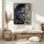 Head Pierced with Arrows from the Los teules series 1947 Jose Clemente Orozco 5 mockup