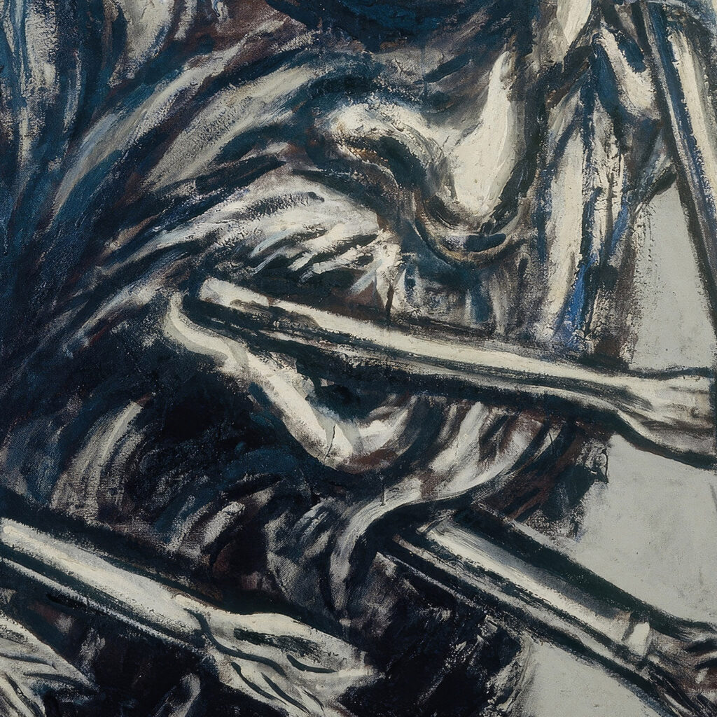 Head Pierced with Arrows from the Los teules series 1947 Jose Clemente Orozco 8 mockup