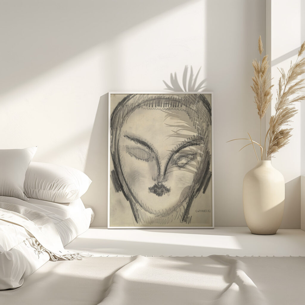 Head before 1921 Gustaw Gwozdecki 1 4 mockup