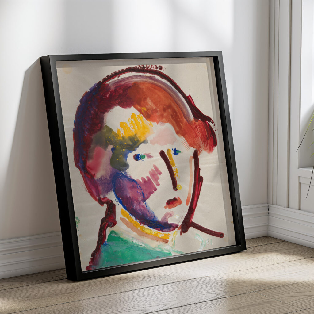 Head before 1921 Gustaw Gwozdecki 4 mockup