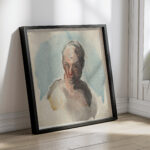 Head of a Man Honore Daumier 4 mockup