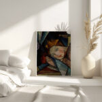 Head of a Woman 1914 1920 Alvar Cawen 4 mockup