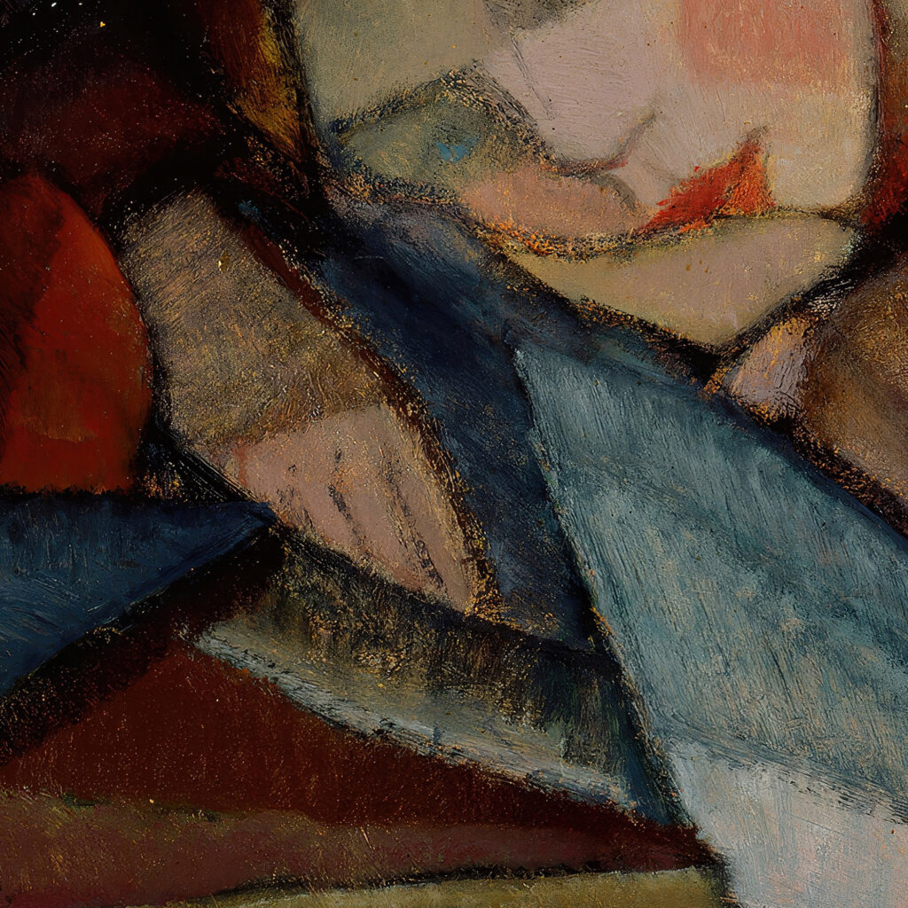 Head of a Woman 1914 1920 Alvar Cawen 8 mockup