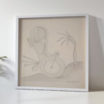 Head with Sign Hand Wheel and Auto Horn 1922 Angelika Hoerle 5 mockup