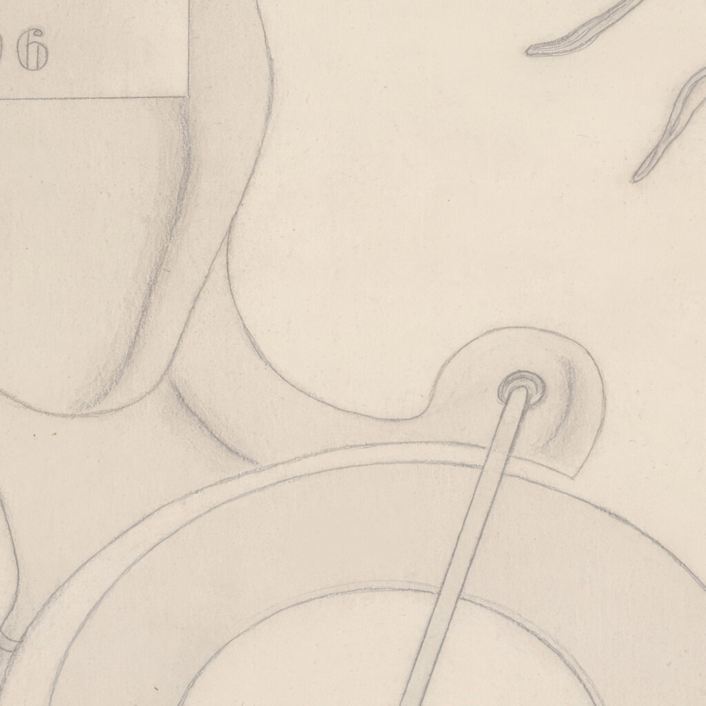 Head with Sign Hand Wheel and Auto Horn 1922 Angelika Hoerle 8 mockup
