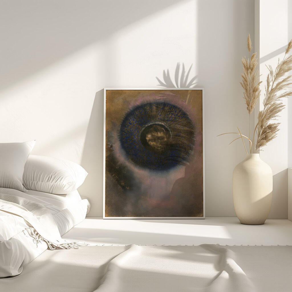 Head within an Aureole about 1894–1895 Odilon Redon 4 mockup