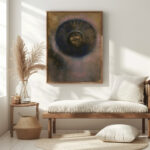 Head within an Aureole about 1894–1895 Odilon Redon 5 mockup