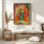 Heilige von Engeln verehrt 1913 Hermann Stenner 5 mockup