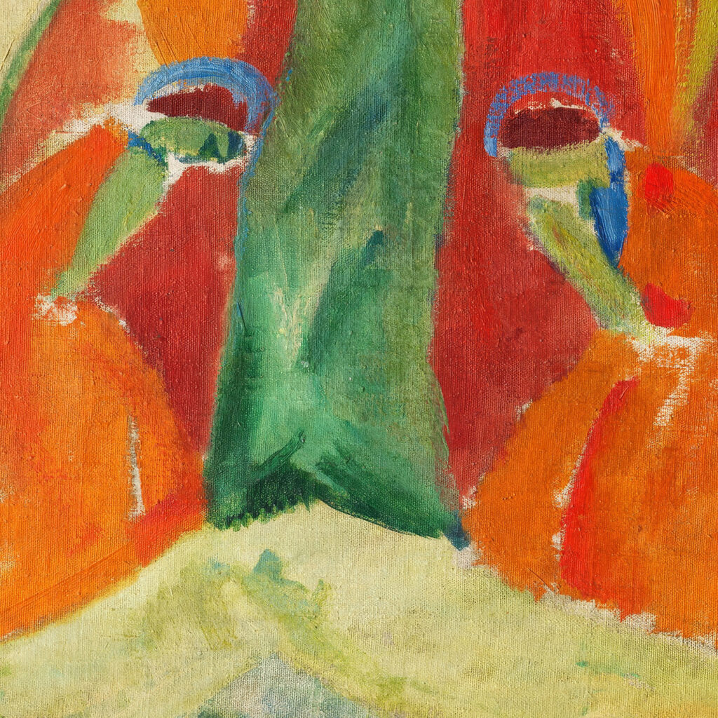 Heilige von Engeln verehrt 1913 Hermann Stenner 8 mockup