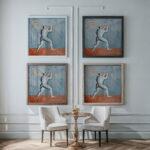 Hercule Devant La Lune circa 1924 1926 Francis Picabia framed posters mockup
