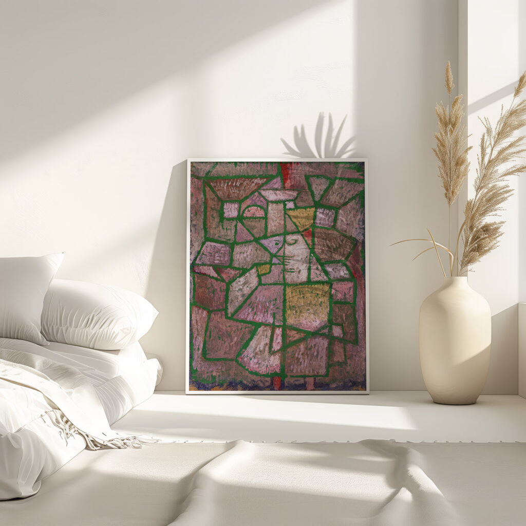 Herr der Stadt 1937 Paul Klee 4 mockup