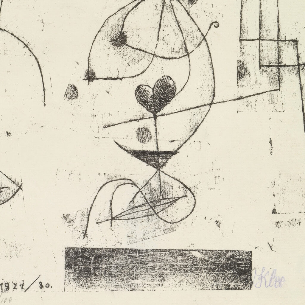 Herzdame 1921 Paul Klee 8 mockup