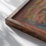 Highwayman 1935–1944 Arnold Peter Weisz Kubincan close up dark wood mockup