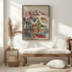 Hill with cypresses 1930 31 Frances Hodgkins 5 mockup