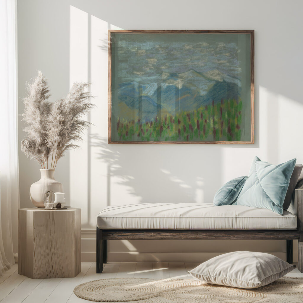Hilly Landscape 1935–1944 Arnold Peter Weisz Kubincan 1 5 mockup