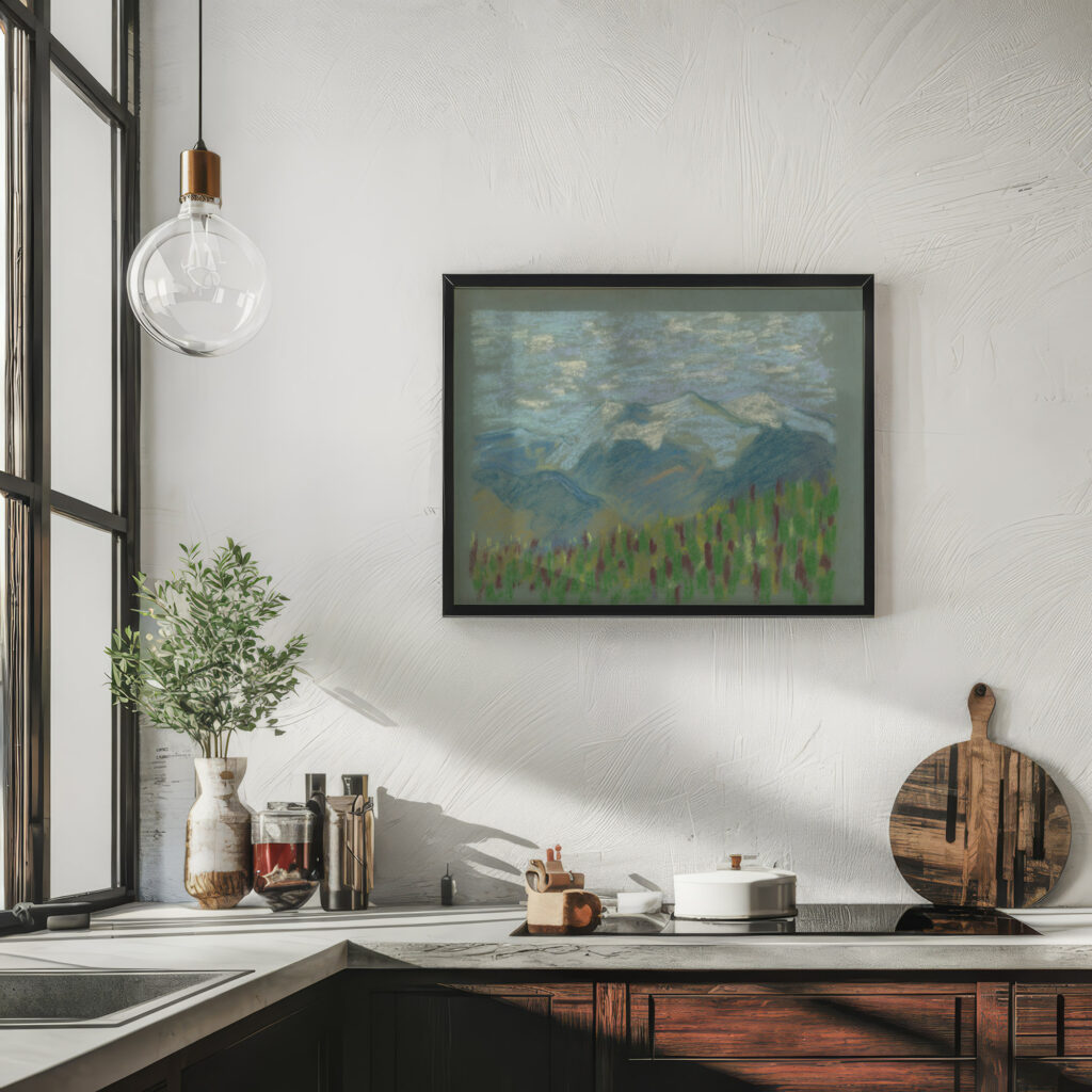 Hilly Landscape 1935–1944 Arnold Peter Weisz Kubincan 1 6 mockup