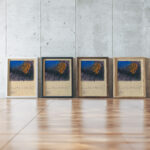 Himmel Arsch und Wolkenbruch around 1921 Karl Wiener framed posters mockup