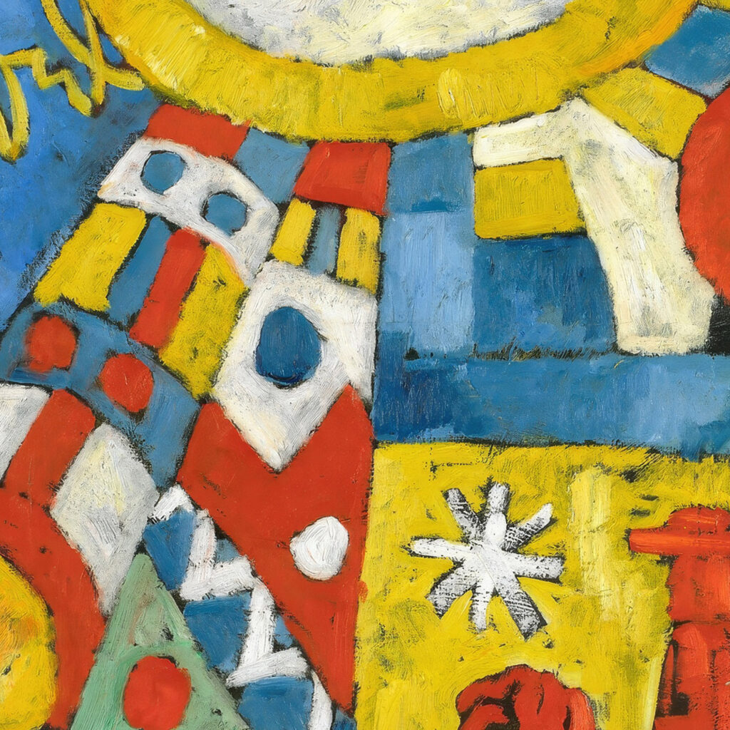 Himmel Sky Object circa 1914 and circa 1915 Marsden Hartley 8 mockup