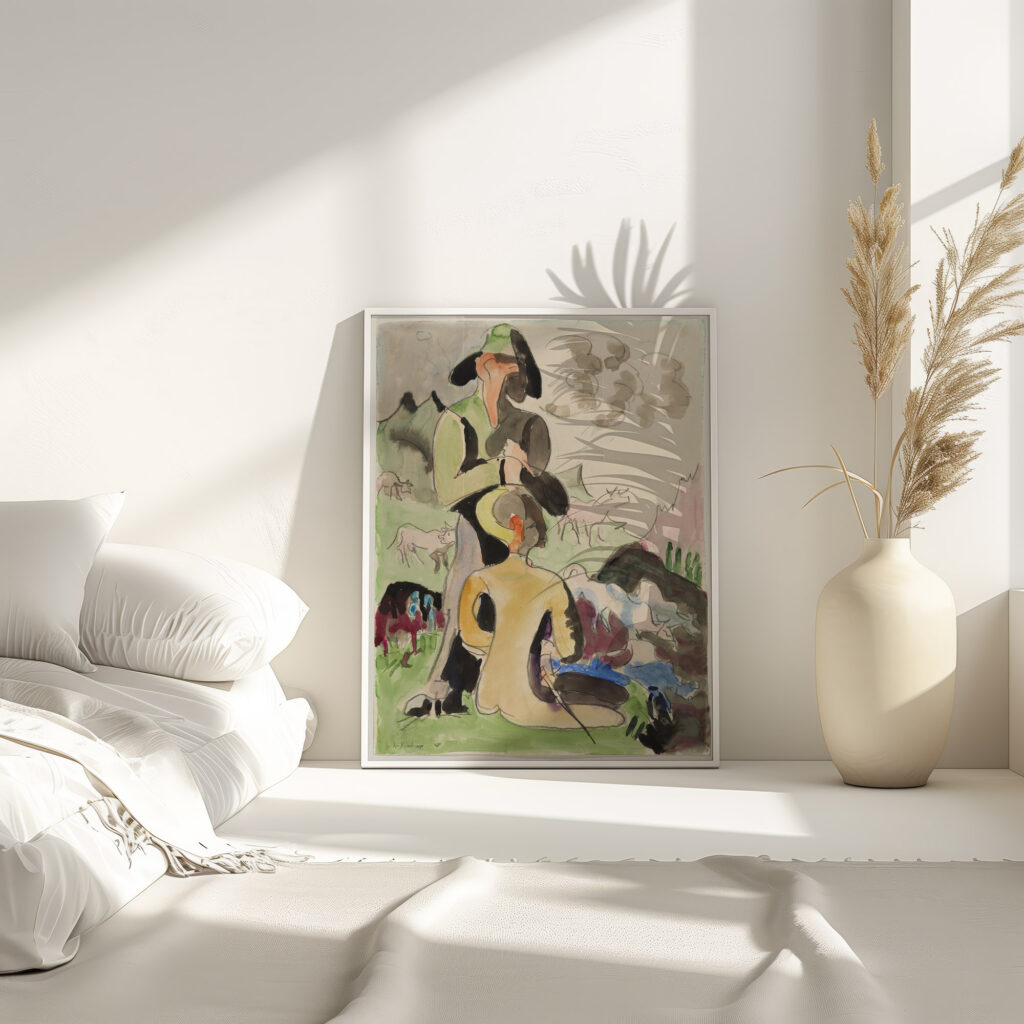 Hirtenknaben ca. 1937 Ernst Ludwig Kirchner 4 mockup