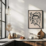 Hlava muza 1921 Gejza Schiller 6 mockup