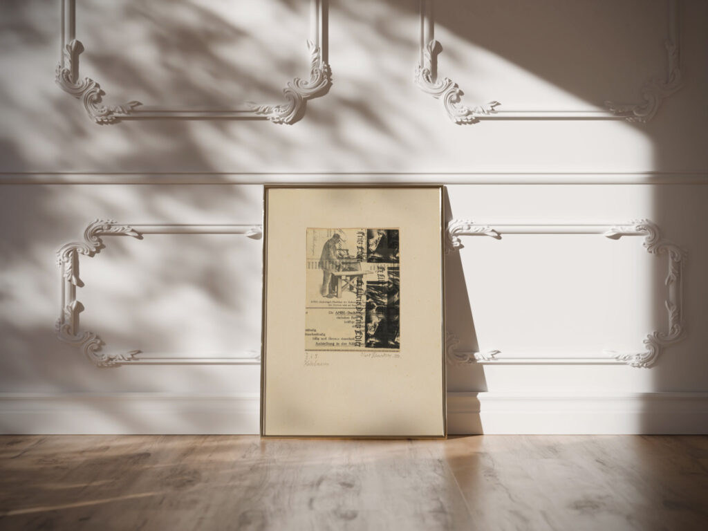 Hobelmann 1920 Kurt Schwitters video mockup