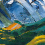 Hochgebirgslandschaft mit Scheerhorn 1920 August Babberger 8 mockup