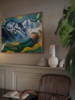 Hochgebirgslandschaft mit Scheerhorn 1920 August Babberger video mockup