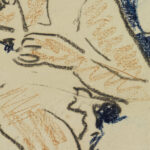 Hockende mit Buch 1908 1909 Ernst Ludwig Kirchner 8 mockup