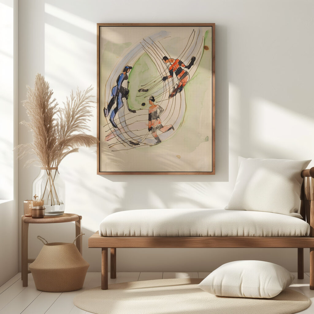 Hockeyspieler 1934 Ernst Ludwig Kirchner 5 mockup