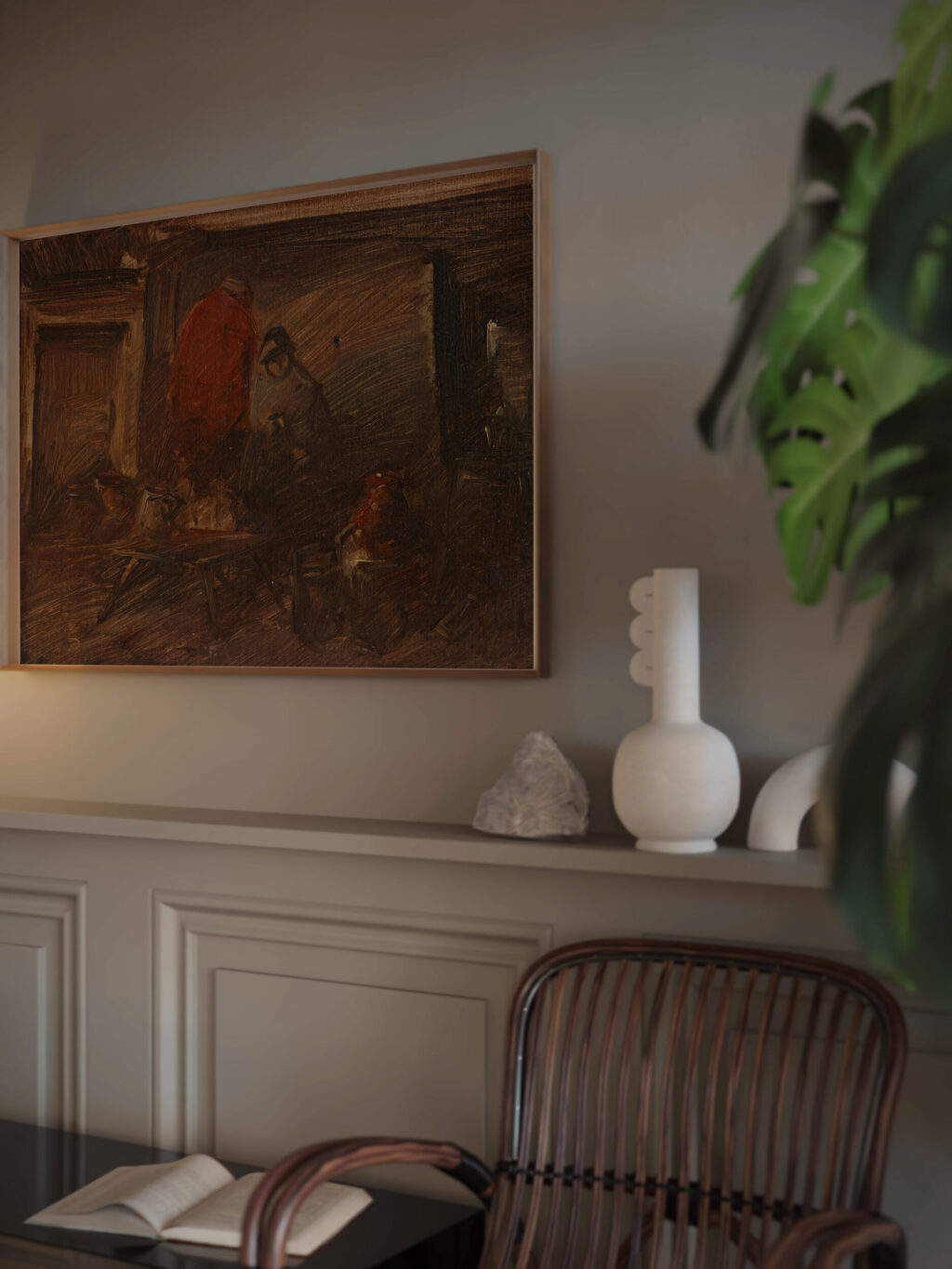 Hollandisches Wirtshaus 1890 1895 Wilhelm Busch video mockup