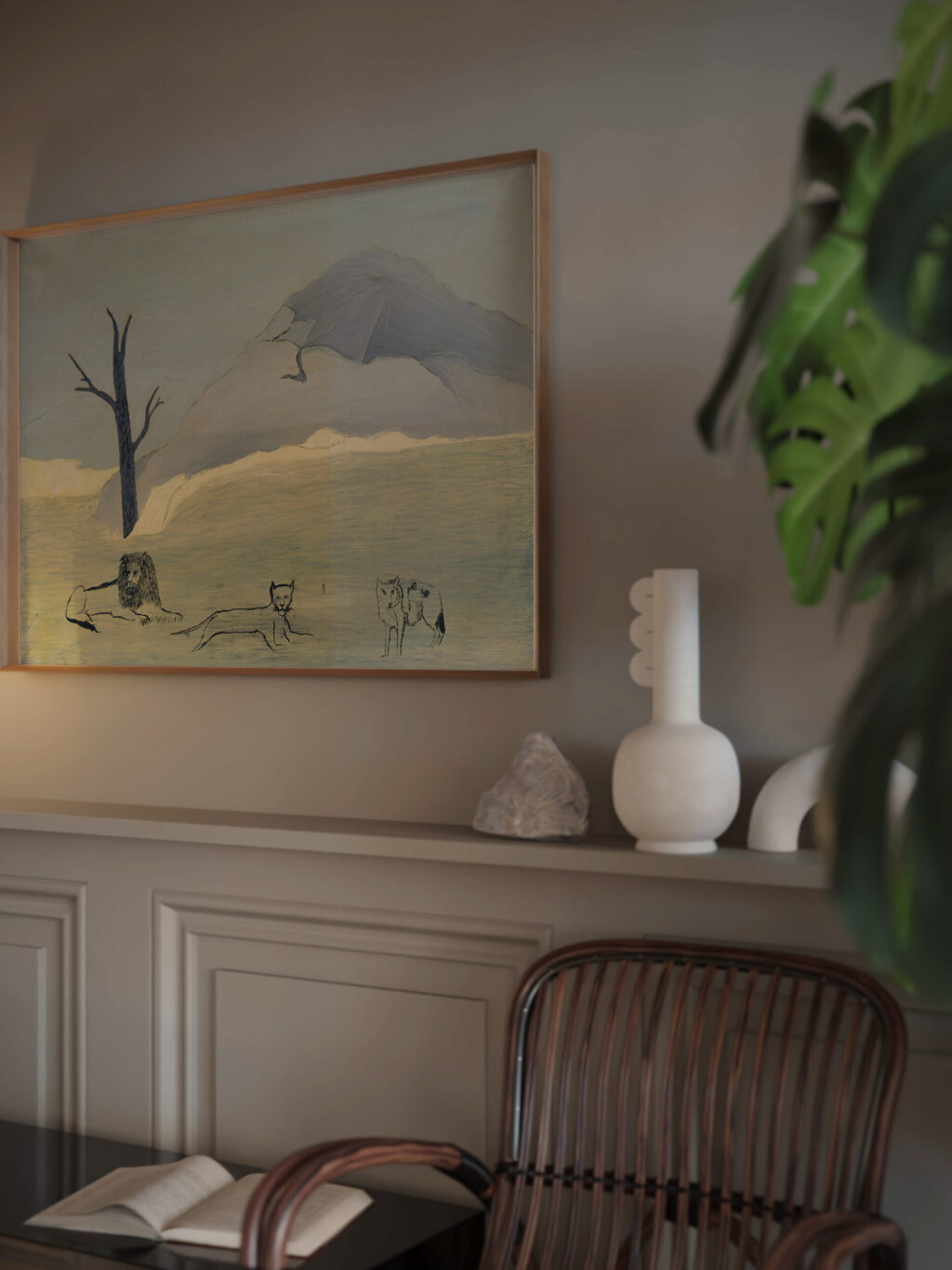 Holy Mountain IV 1946 Horace Pippin video mockup