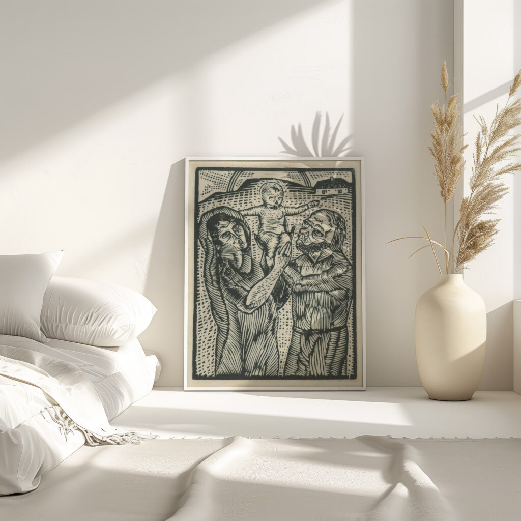 Holy family 1924 Mikulas Galanda 4 mockup